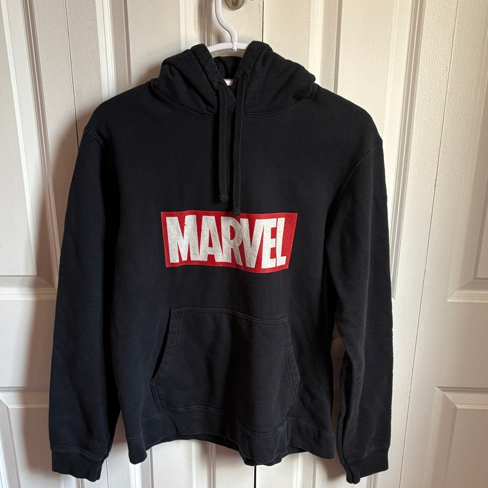 Women’s Black Marvel Hoodie